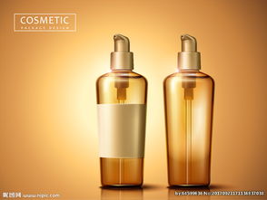 矢量化妝品與護膚品瓶型圖片在計算機設計中的應用與優勢